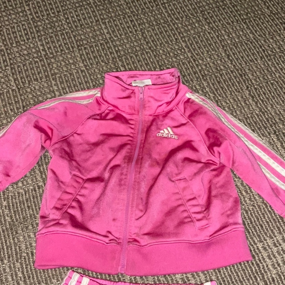 Adidas Pink Track Jacket